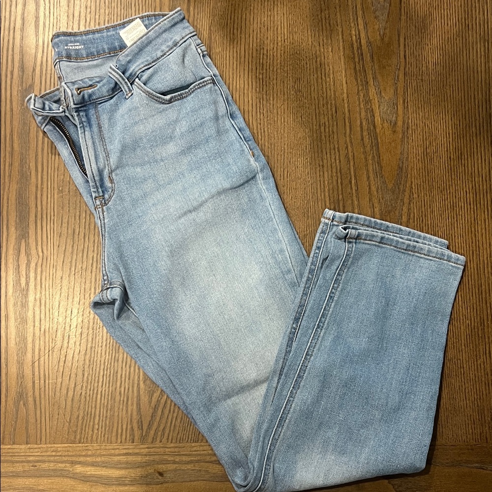 Old Navy Light Blue High-Rise Jeans